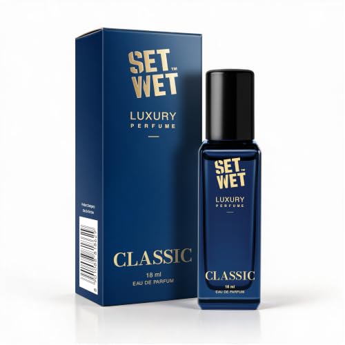 Set Wet Luxury Perfume Classic | Perfume for Man | 18ml | Woody, Amber