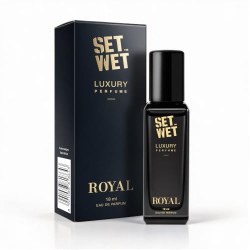 Set Wet Luxury Perfume Royal | Perfume for Man | 18ml | Woody, Amber P