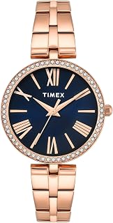Blue Round Dial Analog Women's Watch - TWEL22503
