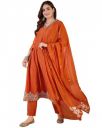 Trendy and Stylish Zometo Fabric Kurta set For Women