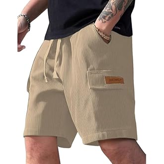 SMOWKLY Men Cargo Shorts