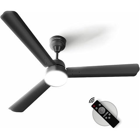 LONGWAY Luminair 1200 mm BLDC Ceiling Fan with Remote Control & LED Li