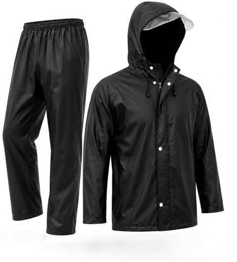 POSHAX Solid Men Raincoat