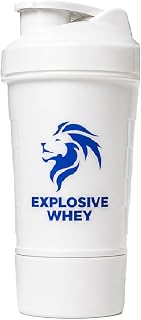 EXPLOSIVE WHEY Protein Shaker Bottle | Leak-Proof Gym & Fitness Shaker
