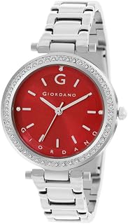 Analog Wrist Watch for Women Stylish Metal Strap with Water Resistant