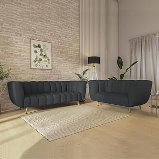 Sofa | Mushy Premium Fabric Sofa Set | 5 Seater Sofa | Pocket Spring C