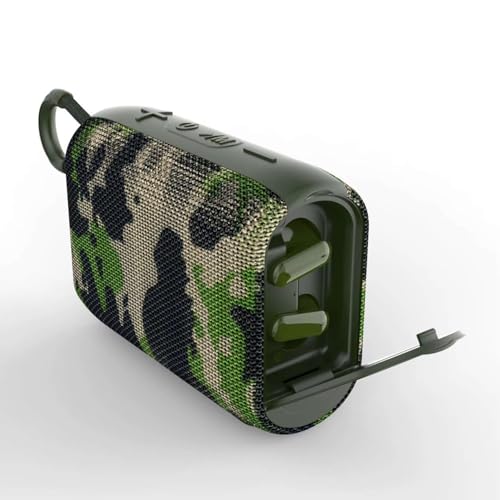 KilTer By Life Like 2-in-1 Bluetooth Speaker with TWS Earbuds, Camoufl