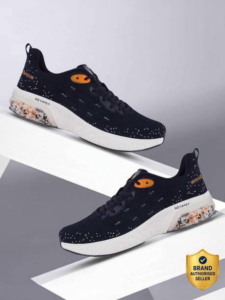 CAMPUS RIM Running Shoes For Men Navy , 8