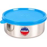 TOSAA Stainless Steel Sigma Container Medium -400 ml (Pack of 1) | Air