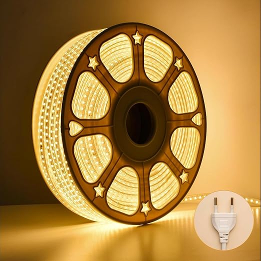 MoonlitDreams 10M LED Rope Light | 120 LEDs/M Waterproof Strip Light |