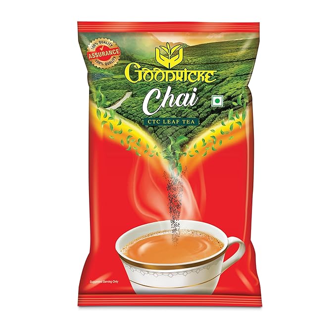 Goodricke Chai, Assam CTC Loose Leaf Black Tea 250gm, Strong Milk Chai