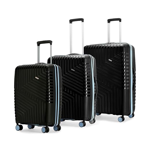 Core Set of 3 Trolley Bags Cabin + Medium + Large Polypropylene Hard S