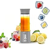 Amazon Basics Portable Hand Blender for Smoothies and Juices | USB Rec