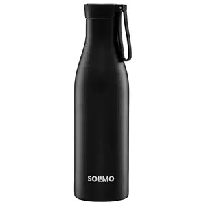 Amazon Brand - Solimo 850ml Stainless Steel Vacuum Insulated Bottle wi