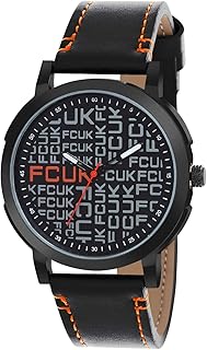 FCUK Analog Black Dial Watch for Men - FK00013C