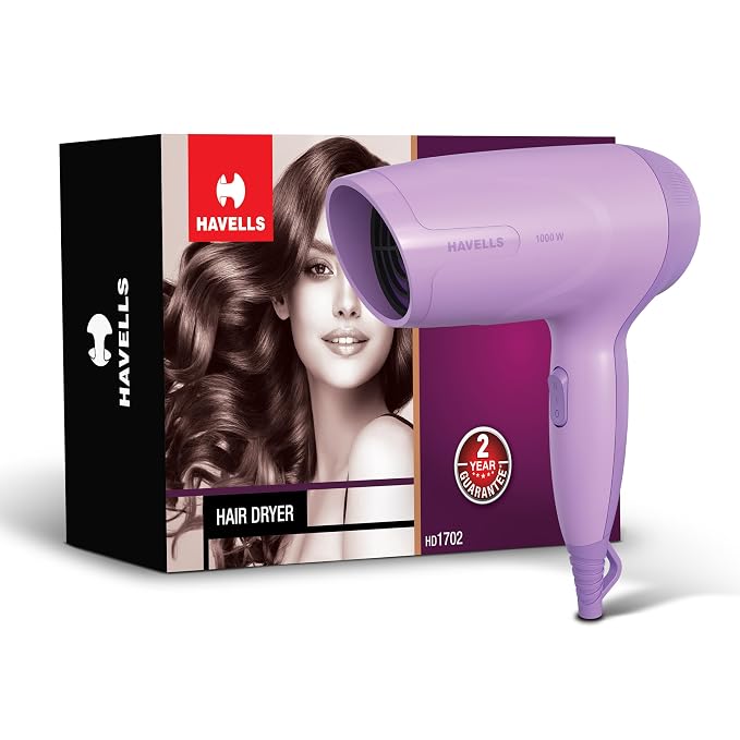Havells 1000W Hair Dryer|Blow Dry for Men & Women|2 Temperature Settin