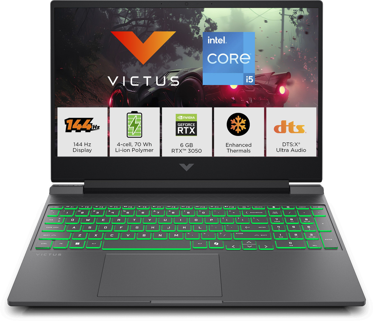 HP Victus Intel Core i5 13th Gen 13420 H - (16 GB/512 GB SSD/Windows 1