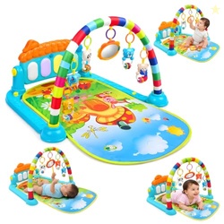 Cable World 3 in 1 Baby Play Gym Mat Made of ABS High Grade Plastic, M