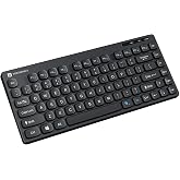 Portronics Bubble Multimedia Wireless Keyboard 2.4 GHz & Bluetooth 5.0