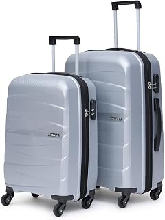 Set of 2 Check-in Medium & Cabin-66 & 57 CM, 360 Degree Rotating Wheel