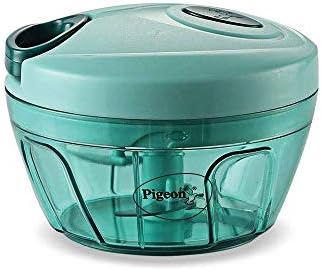 Polypropylene Mini Handy and Compact Chopper with 3 Blades for Effortl