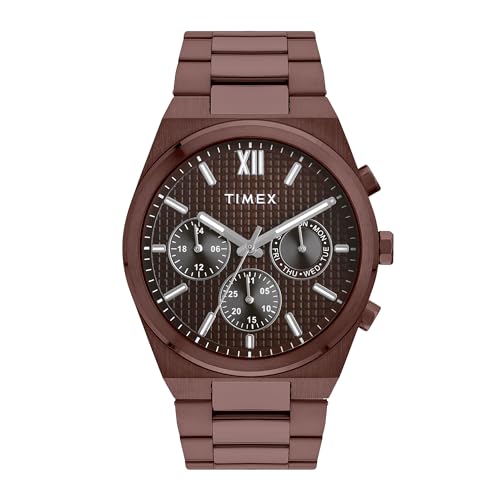 TIMEX Analog Watch for Men Available in Multicolor Dial & Silver Stain