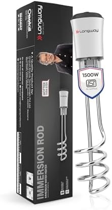 Longway LWIR01 1500 W Water Proof Immersion Heater Rod (White)