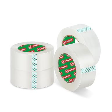 AIPL Heavy Duty Gold Category Clear Packing Tape, Packaging Tape Refil