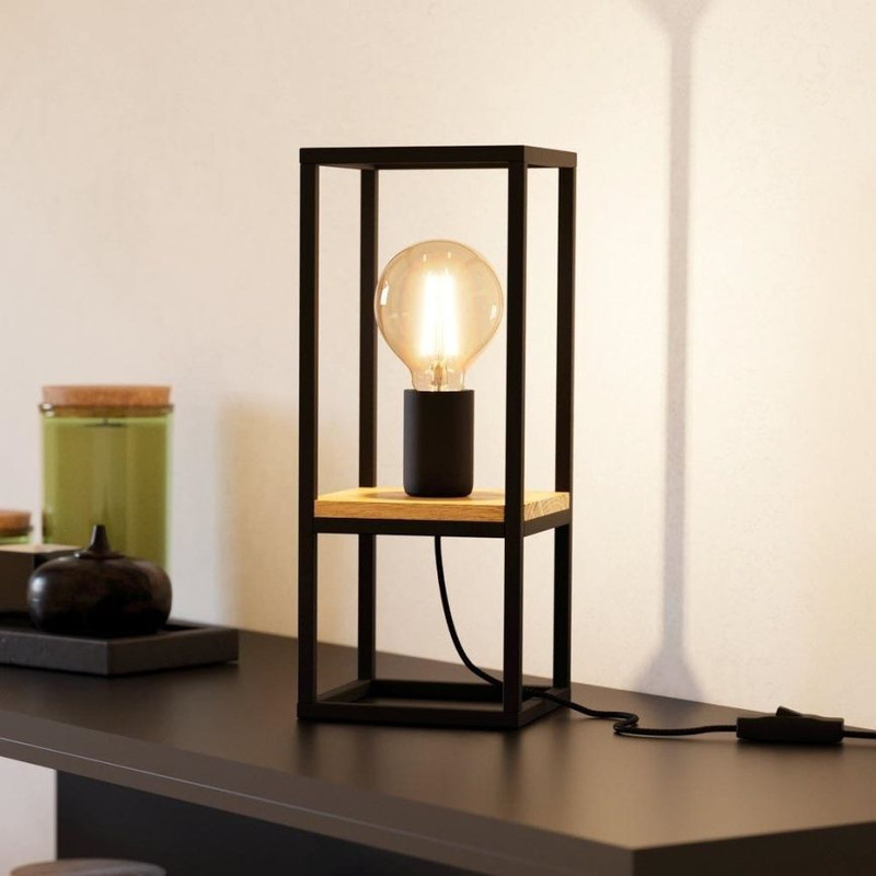 Eglo Libertab Table Lamp (49 cm, Black)