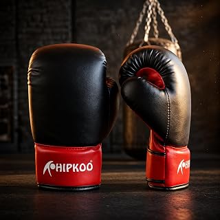 Hipkoo Sports Kids Champ Defender Padded Boxing Gloves for Boys and Gi