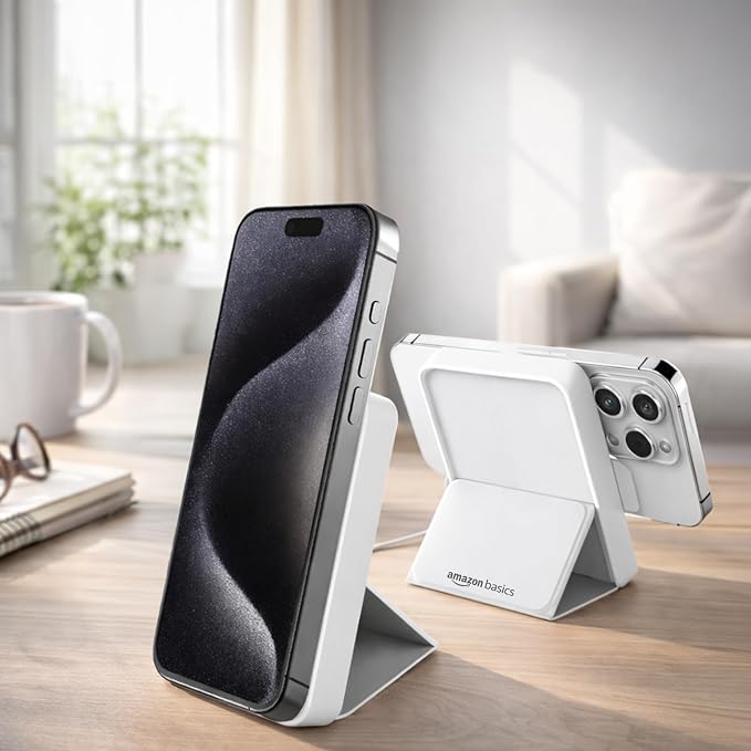 Amazon Basics 10000mAh 20W Fast Charging Power Bank and 15W Wireless O