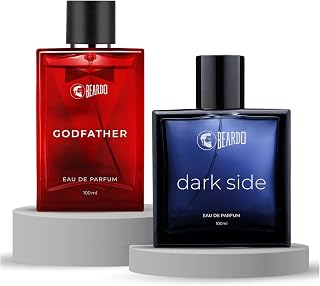 Dark Side & Godfather Perfume For Men Spicy Scent Liquid, 100 Ml X 2 |