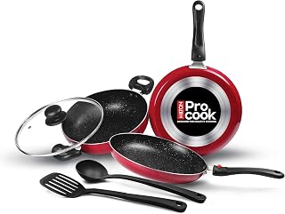 Kitchen Pride Set of 5 Non Stick Cookware | Non Induction I Cooking Pa