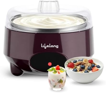 Lifelong  Automatic Yogurt & Curd Maker Machine for Home | Auto Temper