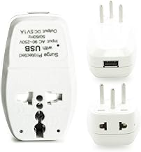 Orei India to Israel, Gaza, Palestine & More (Type H) Travel Adapter P