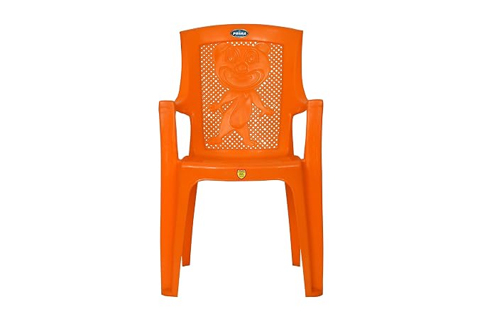 Prima Baby Plastic Chair 114 Strong Durable and Comfortable with Backr