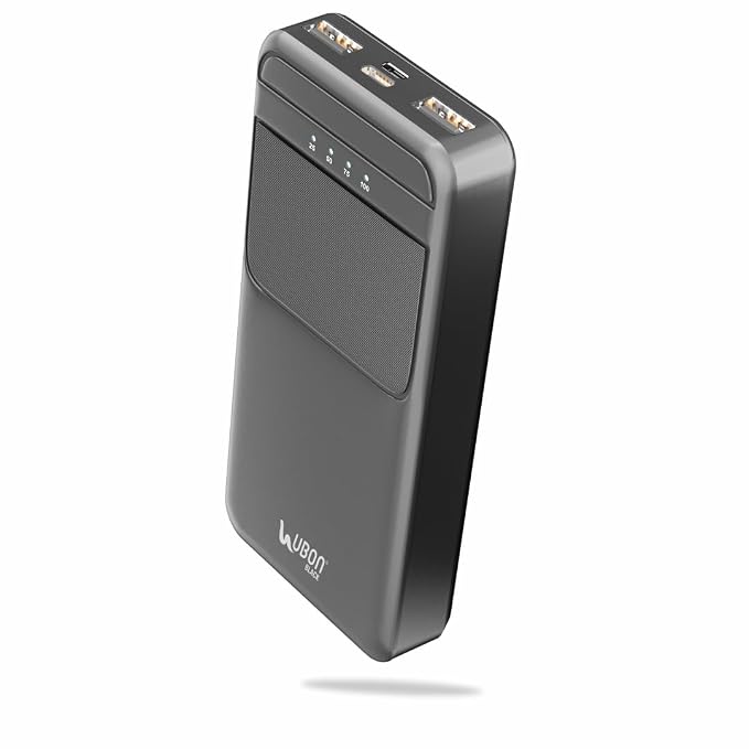 Ubon 20000 mAh 15W Fast Charging Power Bank | Multiple Ports | Smart I