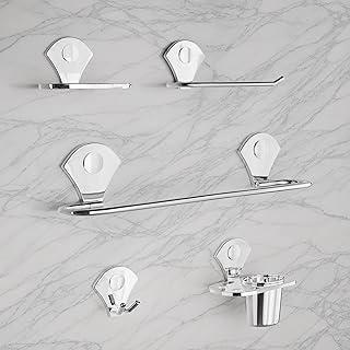 Bathroom Shelf for Storage - Stainless Steel Wall Mounted Washroom Rac