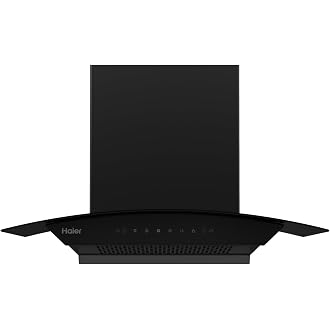 Haier 75 cm 1600 m3/hr Filterless Autoclean Kitchen Chimney, 220W Moto