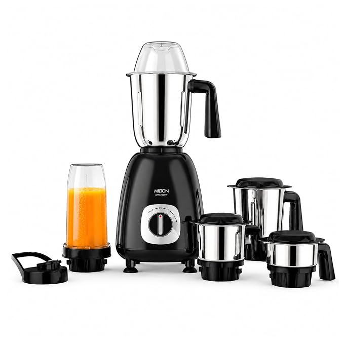Milton Artis Mixer Grinder, ISI Certified, Grindstone Blade Technology