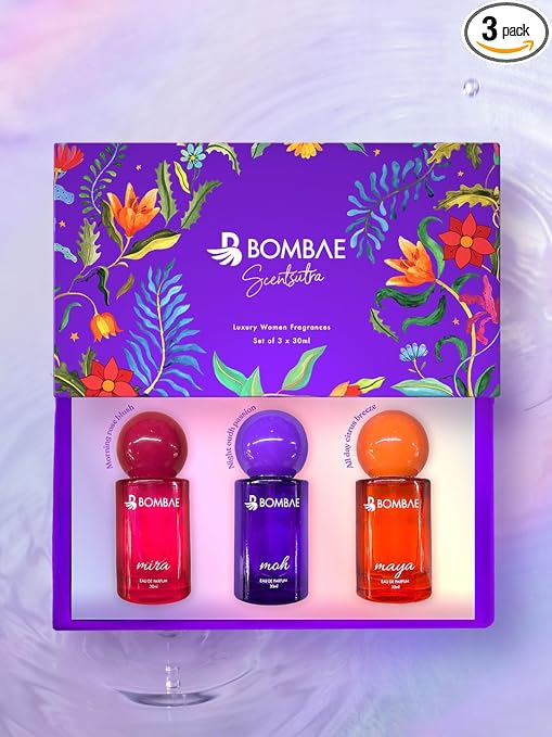 Bombae Scentsutra Perfume Set for Women (30mlx3)