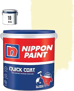 Nippon Paint Quick Coat Interior Emulsion Paint - 10 KG (FLASH OF LIGH