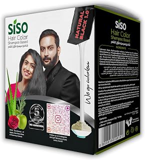 Hair Color (20g) Natural Black-Pack of 20