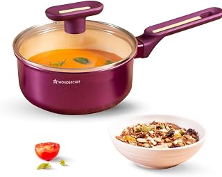 Bellagio Sauce Pan | 16 cm | 1.4 L | Non-Stick Ceramic Coating | Non-T