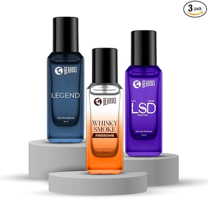 Beardo The Legendary Flame Trio- LSD,Legend & Whisky Smoke Firebomb Pe
