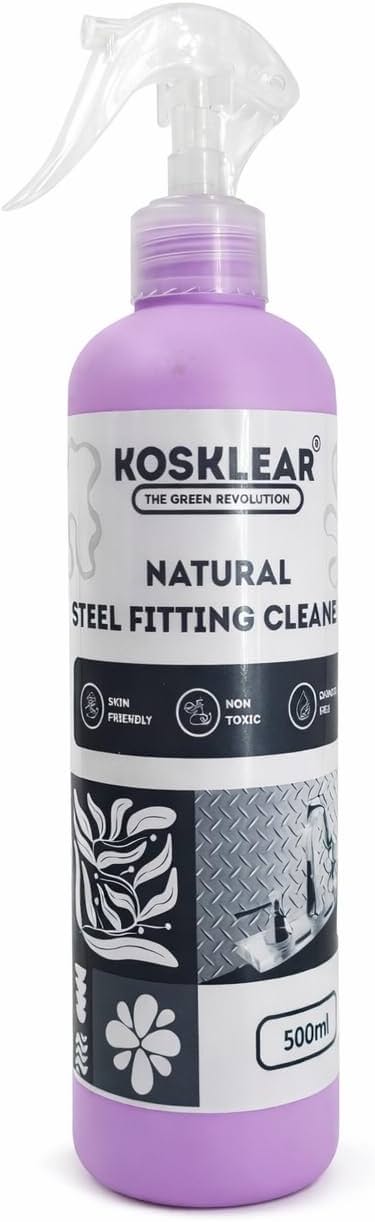 Natural Steel Fitting Cleaner  500 ml I Plant-Based & Chemical-Free I