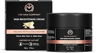 The Man Company Skin Brightening Cream - 50gm for Glowing Radiant Skin