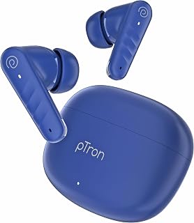 pTron Bassbuds Spark in-Ear TWS Earbuds with Stereo Sound, 40Hrs Playt