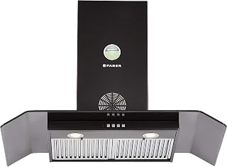 Faber 90 Cm 3 Way Silent Suction Chimney, 1150 m3/hr (Arco 3D Plus T2S
