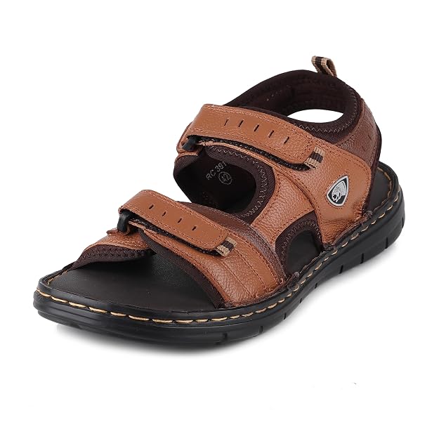 Red Chief Genuine Leather Casual Slip-On Sandal for Men | RC3911
